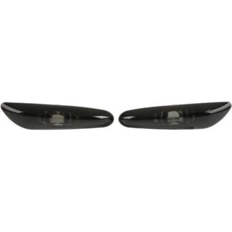Paire de feux de position latéraux de voiture, abat-jour gauche droite 63137165915 gris de remplacement pour série 3 E46 2002 – 2005 (1/4)