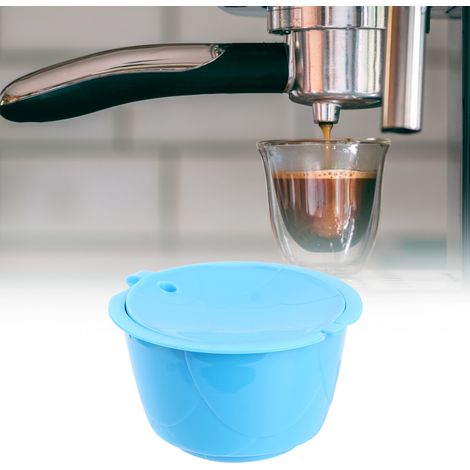 Lot de 5 capsules de café réutilisables et rechargeables, compatibles avec les machines à café de la série DOLCE GUSTO. (1/5)