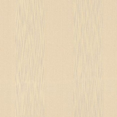 BRICOFLOR Papier peint rayures Papier peint intissé Jaune - Papier peint Motif, Rayures - 10,05 x 0,53 m (1/5)
