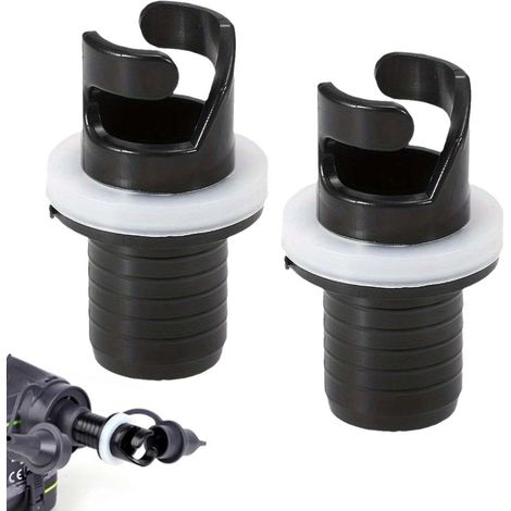 2 Pièces Tuyau Gonflage Spa, Adaptateur De Valve Pour Pompe Compresseur, Idéal Pour Kayaks, Bateaux Gonflables, Matelas Et Produits Pneumatiques (1/5)
