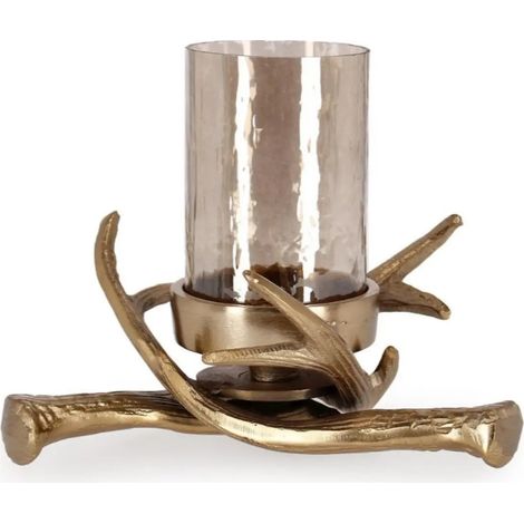 Portacandela Sagar oro Ø23 × H15 cm (1/2)