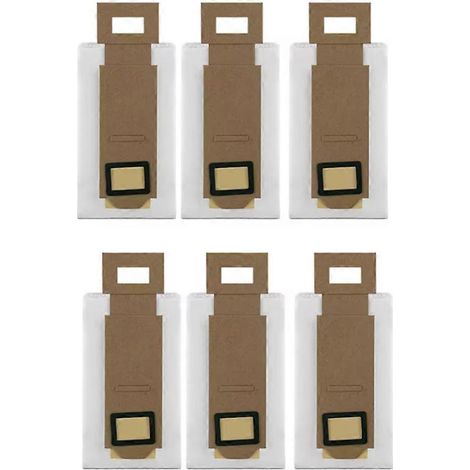 6 Dust Bags pour Xiaomi Roborock S7 T7S/T7S+ Sweeper Accessoires (1/5)