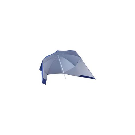 Strandsonnenschirm, moderner Sonnenschutz, UPF 50+ Lichtschutzfaktor, inklusive Tragetasche, marineblau