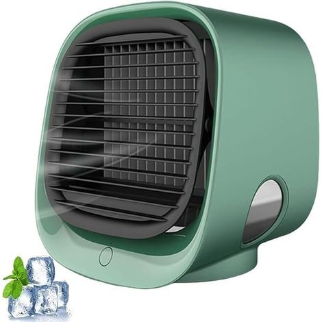 Rotorblattlose Ventilatoren, Verdunstungskühler und Klimaanlagen für den Innenbereich, geeignet für Schlafzimmer und Büros, umweltfreundlich. (1/5)