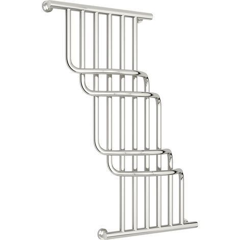 Sèche-serviette eau chaude Cascade BIS, Dimensions: 1000х850 mm Couleur: Chrome (1/2)