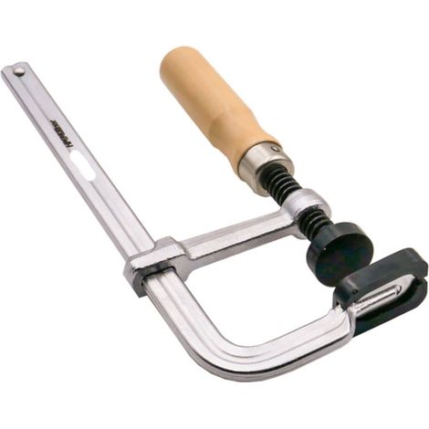 HM Müllner Ganzstahl-Schraubzwinge - 250mm - Ahorn - 80mm Ausladung - 82-250