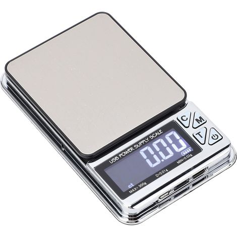 Échelle de Laboratoire Haute Précision 500g 0,01G Balance Numérique Balance Analytique de L'équilibre du Laboratoire Échelle de Bijoux avec Tare et PCS Fonction pour les Bijoux (1/5)