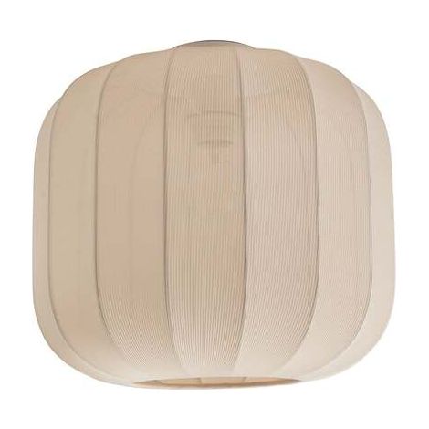 [GEBRAUCHT] B-Ware Lindby Deckenleuchte Helin beige Stoff Ø 35 cm dimmbar E27 15 W (1/2)