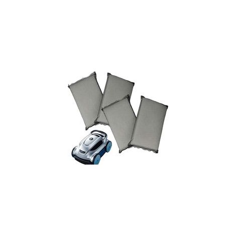 filtros compatibles con la aspiradora Evolution Power 4, almohadillas para limpiafondos de piscina, 25 x 16 x 4 cm