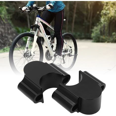 Universelle Montageklemme für 28mm/30mm Motorrad-Lenkererhöhungen (schwarz) (1/5)