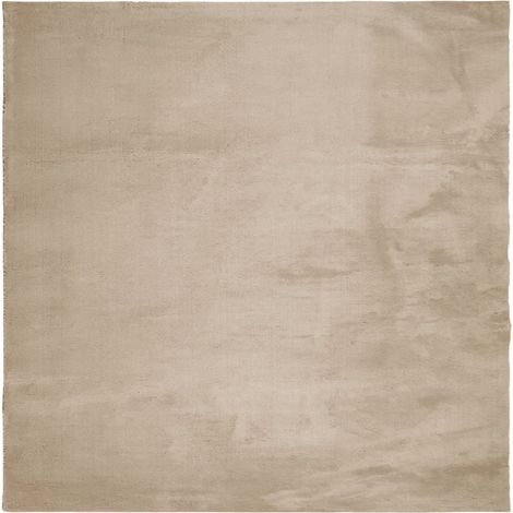 Maison Exclusive - Tappeto a Pelo Corto HUARTE Morbido e Lavabile Sabbia 240x240cm
