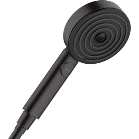 Hansgrohe Pulsify Select - Duschkopf Activation 105, 3 Strahlarten, EcoSmart,
schwarz matt 24101670 (1/4)