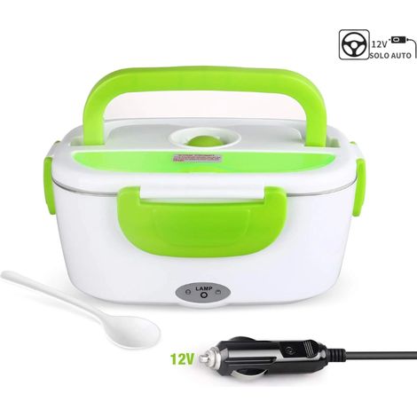 Scaldavivande Elettrico Auto 12v Portapranzo Termico Lunch Box Viaggio 40w 07 (1/5)