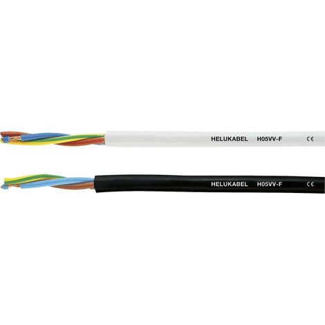 Helukabel H05VV-F Câble gainé 3 G 1.50 mm² noir 29468 100 m (1/3)