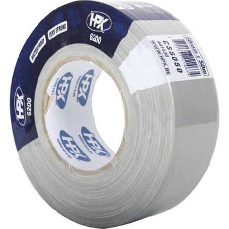 2 Nastro adesivo in vinile professionale - 50mm x 50m - Argento