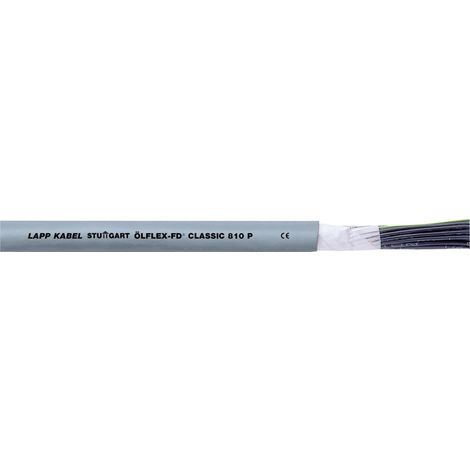 LAPP 26350/1 Câble pour chaîne porte-câbles ÖLFLEX® FD CLASSIC 810 P 3 G 1.5 mm² gris Marchandise vendue au mètre X72793