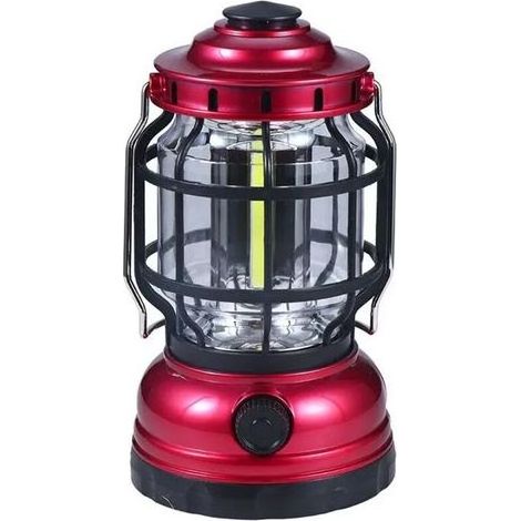 Lntyq Lampe Camping Camping Lumière Solaire Alimenté Camping Lanterne Rétro Lampe Rechargeable Tente Lumière pour Cour Patio Terrasse Pelouse (1/5)
