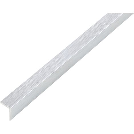 PROFILO ANGOLARE ADESIVO 10X10X2000MM ALLUMINIO