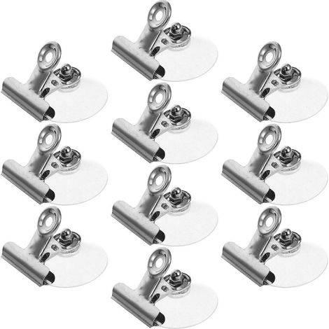 Lot de 10 ventouses robustes, ventouses rondes pour fenêtres, carrelage, verre, portes lisses et miroirs (1/4)
