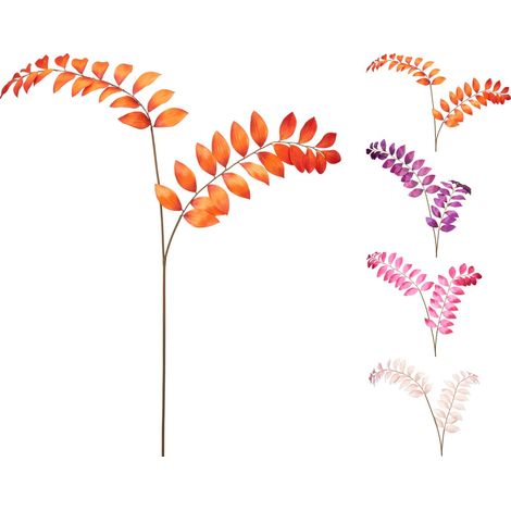 Ramo decorativo con phyllanthus, 110 cm, modello assortito (arancione, rosa, viola, bianco)