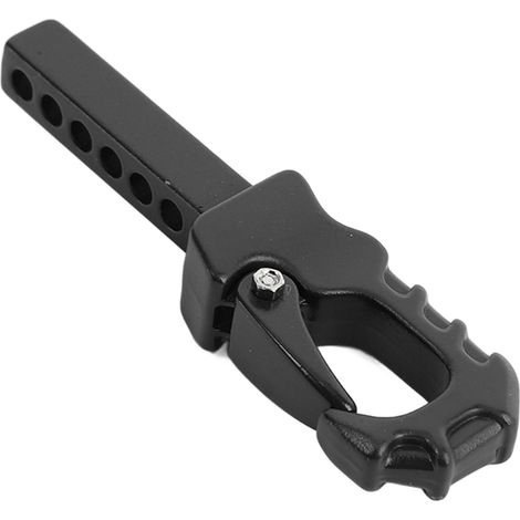 Crochet d'attelage pour remorque RC Easy Control, compatible avec les modèles 4101, 4102 et 4082 (échelle 1/10 et 1/8), noir. (1/5)