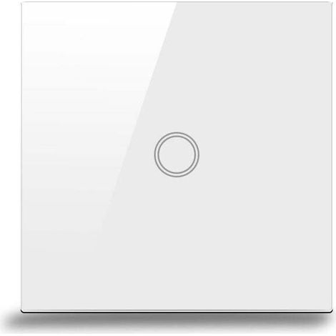 Drahtloses Schalterset – Installationsfertiger, berührungsempfindlicher Zweiwegeschalter – 2 versenkte Funkempfänger-Relaisschalter (kein Neutralleiter erforderlich) – LED-kompatibel (1/4)
