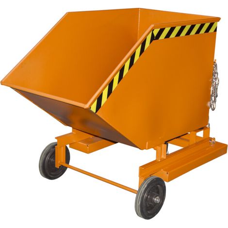 Bauer Südlohn Camion benne KW-ET 400, peint, orange jaune (1/4)