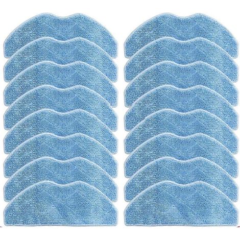 Lot de 16 chiffons de nettoyage pour robot aspirateur Vitek 1807/1806 - Accessoires et pièces détachées (1/5)