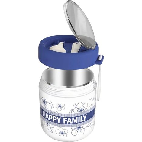 Contenant pour Overnight Oats Boîte Isotherme pour Soupe Pot Repas École, (1/5)