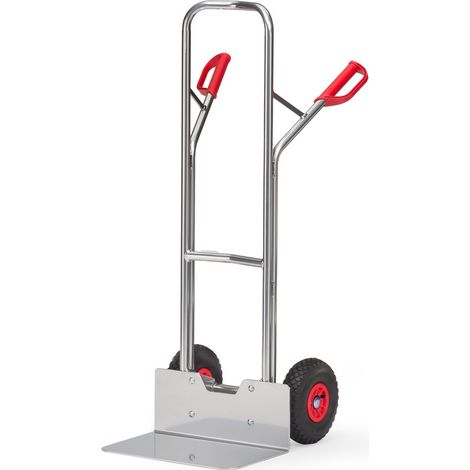 Fetra Alukarre mit Luftbereifung Höhe 1300mm Schaufel 300x480mm (1/2)