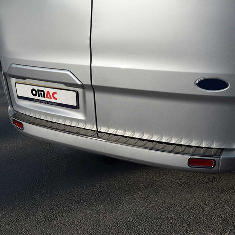 OMAC Ladekantenschutz Stoßstangenschutz für Ford Tourneo Custom I 2012-2023 – Edelstahl dark Chrom (1/5)