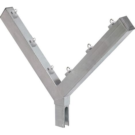 Y-Pfostenaufsatz comfort 60/40 mm verzinkt