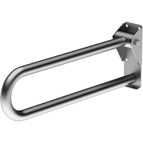 Sanela Maniglioni - Maniglione, lunghezza 60 cm, pieghevole, acciaio inox opaco SLZM 15X