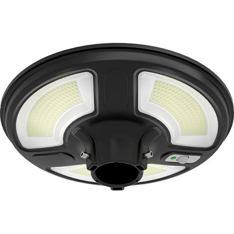 V-TAC 10W Solar LED Gartenlampe mit Sensor, Fernbedienung und Timer IP65 Naturweiß (1/5)
