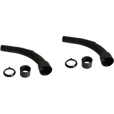 Lot de 2 embouts de tuyau d'aspirateur universels coudés avec poignée et tube de 32 mm - Fournitures ménagères (1/5)