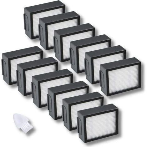 Remplacement Filtres avec iRobot Roomba i1 i1152 i3 + i4+ i6 i7+ i8 Combo i5 + J5 + e5 e6 (Non pour Combo J7+ J9+) i & e Haute Efficacité Filtre hepa (12-Pack） (1/4)