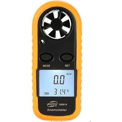 anémomètre portable avec écran LCD numérique (1/5)