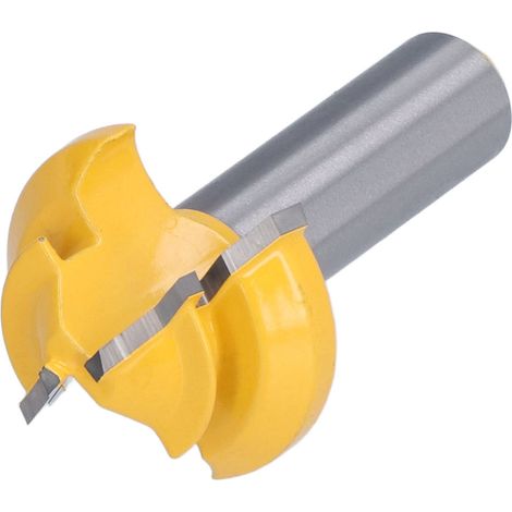 Fraise à rainurer 45° pour assemblage de meubles, outil de menuiserie CNC, diamètre 12 mm, coupe 35 mm pour portes et tiroirs