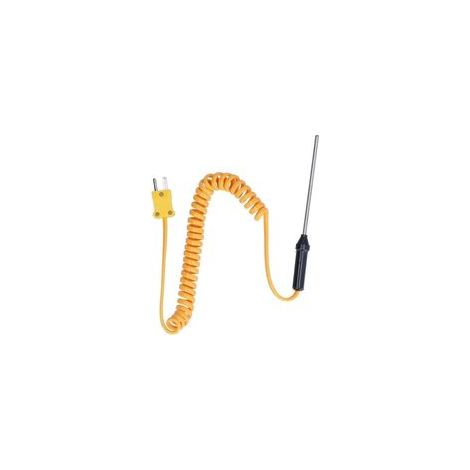 Thermocouple de type K Sonde en acier inoxydable Thermomètre à main Capteur de sonde WRN02B3x80mm (1/5)