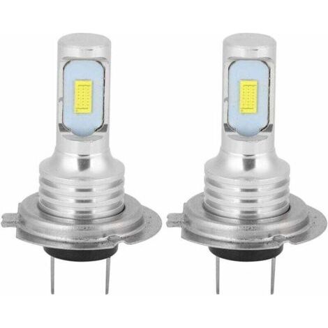 Pair Ampoules LED antibrouillard (lot de 2) 80 W 6000 K universelles H7, blanc ultra-brillant, 12-24 V + ampoule LED H7 (1/5)