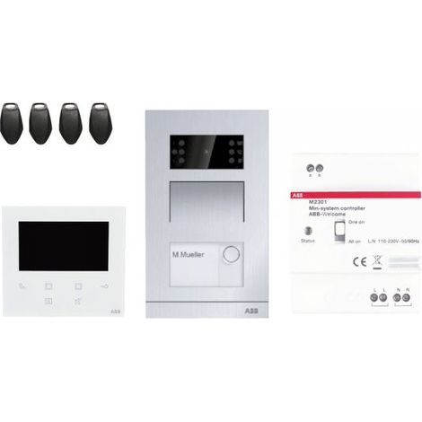 ABB kit mono da parete 4.3'' wifi - WLK401B