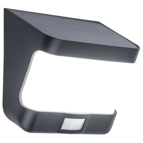 Applique esterna Lutec TRY solare sensore movimento nera (1/2)