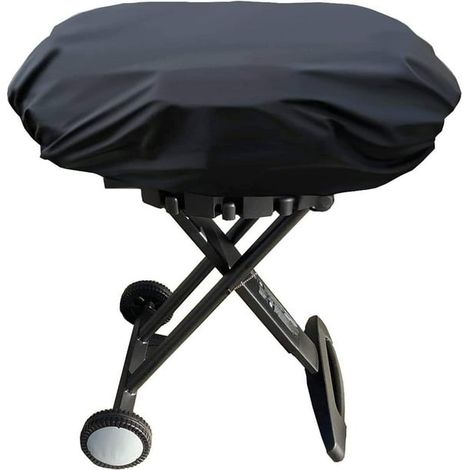 Housse de Barbecue Imperméable, Protection BBQ à Cordelette pour Gril à Gaz Coleman Roadtrip LXX, LXE et 285, Couvre-Grill Portable Résistant aux Intempéries (1/5)