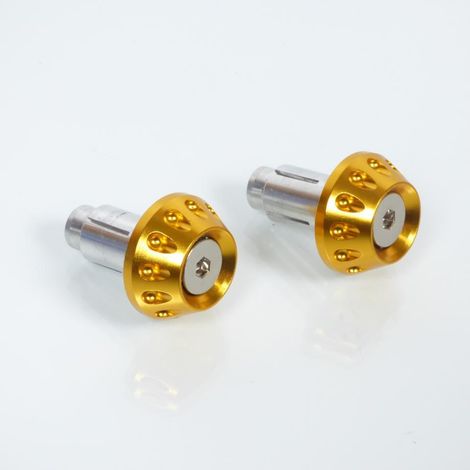 mad lenkerendstück für zwei mad räder gold / 14mm oder 18mm neu