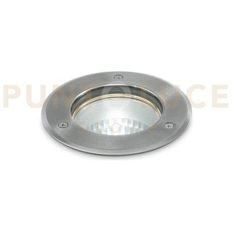 Ideal Lux Faretto Ad Incasso Collezione PARK 1 luce GU10 IP67 Acciaio Metallo