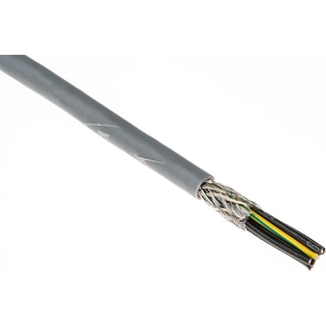 Câble de contrôle CY, 7 x 0,5 mm² Blindé, C 50m ( Prix pour Bobine de 50 Mètres )