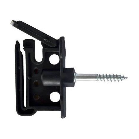 ISOLATORE ELETTRORECINZIONE PIATTO DUO VITE LEGNO - X FILO + CORDA + FETTUCCIA MAX MM 40- 25 pezzi