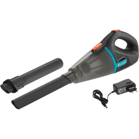 GARDENA 09339-20 EasyClean Li sans fil Aspirateur à main d'extérieur avec batterie 18 V C094471