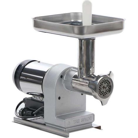 "TRITACARNE ELETTRICO 'TC-12 INOX/160 ""ELEGANT' TRE SPADE n. 12"