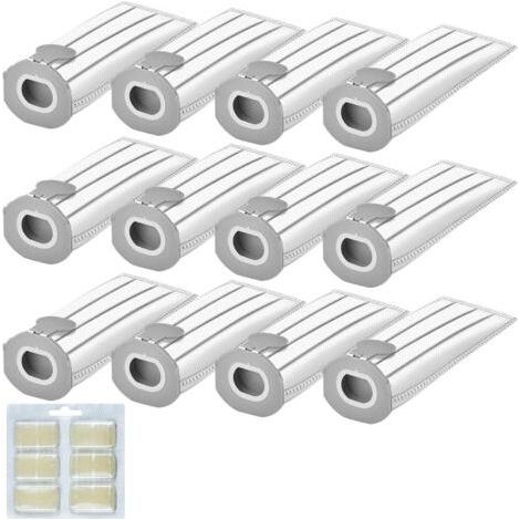 LaBlanc – 12 kompatible Staubsaugerbeutel für Vorwerks Kobold VK7 FP7 Staubsauger, Vlies-Mikrofaser-Staubsaugerbeutel für Vorwerks Kobold VK7